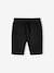 Pack of 2 Fleece Bermuda Shorts for Boys Black+Dark Blue+Red 