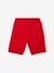 Pack of 2 Fleece Bermuda Shorts for Boys Black+Dark Blue+Red 