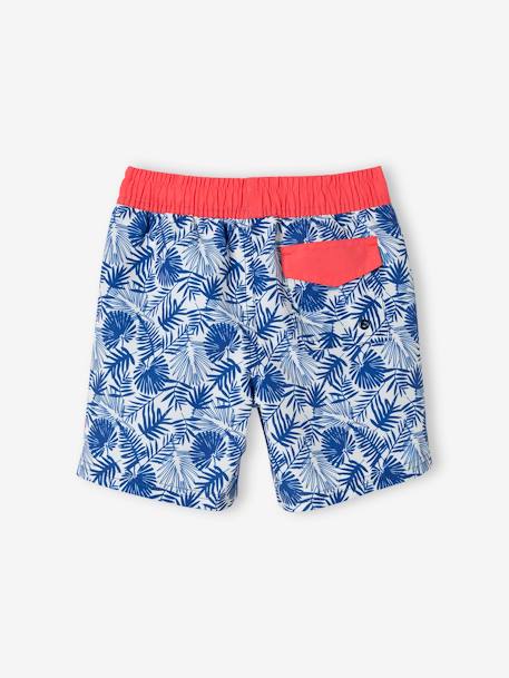 All-over logo print swim trunks