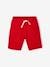 Pack of 2 Fleece Bermuda Shorts for Boys Black+Dark Blue+Red+sage green 