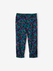 Girls-Fluid Cropped Trousers for Girls