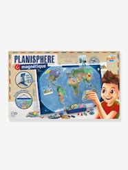 Toys-Educational Games-Science & Technology-Magnetic World Map - BUKI