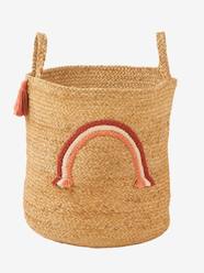 Bedroom Furniture & Storage-Storage-Storage Boxes & Baskets-Rainbow Basket, in Jute