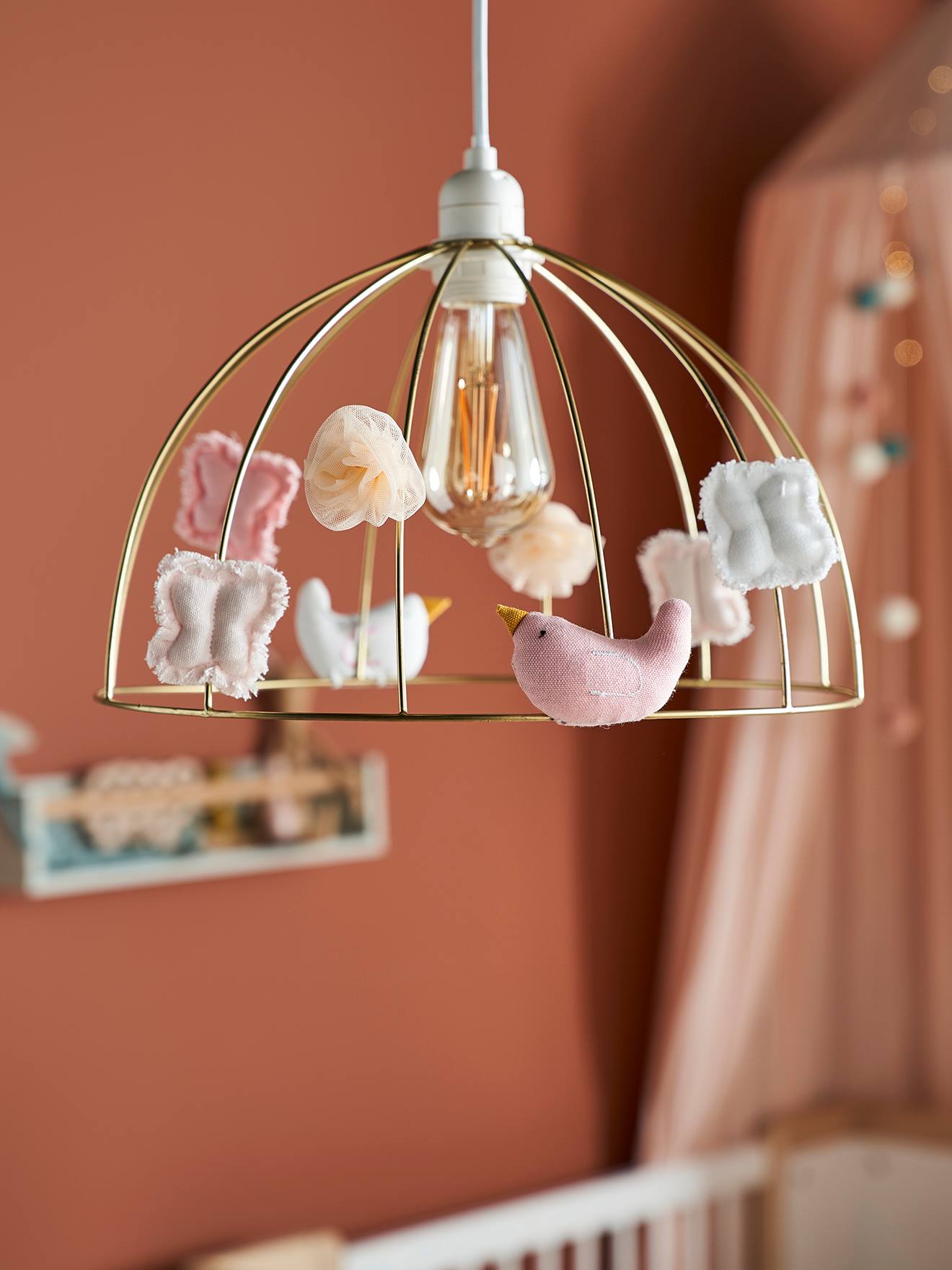 Birdcage lamp outlet shade asda