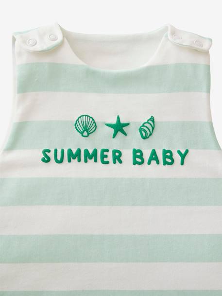 Summer Special Baby Sleep Bag, Summer Baby GREEN LIGHT STRIPED+striped blue+YELLOW LIGHT STRIPED 