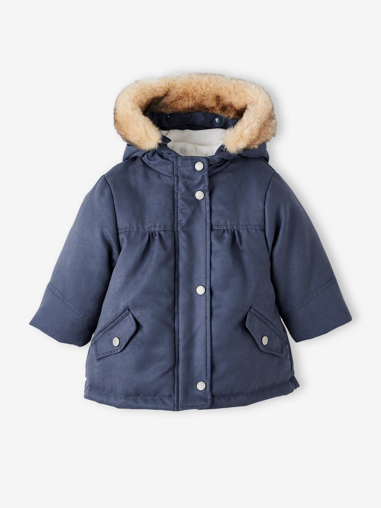 Baby girl sales parka coat