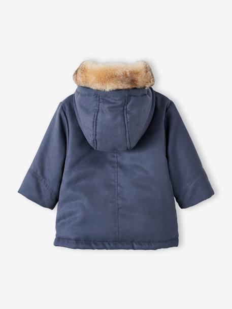 3-in-1 Parka for Baby Girls BLUE DARK SOLID 