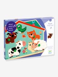 Toys-Educational Games-Ouaf Woof Sound Puzzle - DJECO