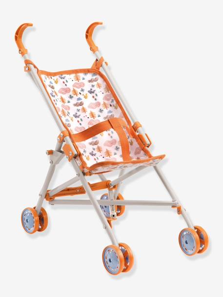 Pushchair - DJECO orange+rose 