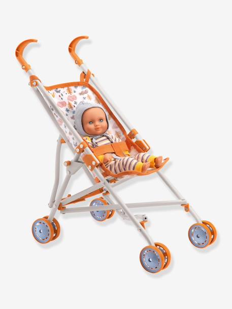 Pushchair - DJECO orange+rose 