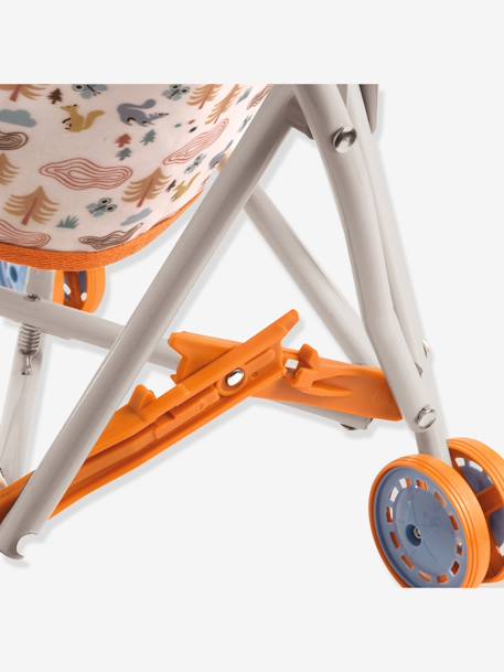 Pushchair - DJECO orange+rose 