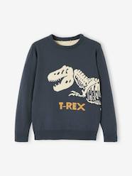 Jacquard Jumper with Fun Motif for Boys