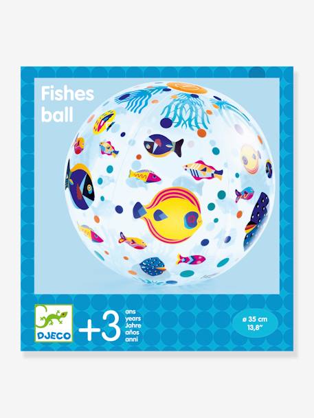 Inflatable Ball - DJECO blue+violet 