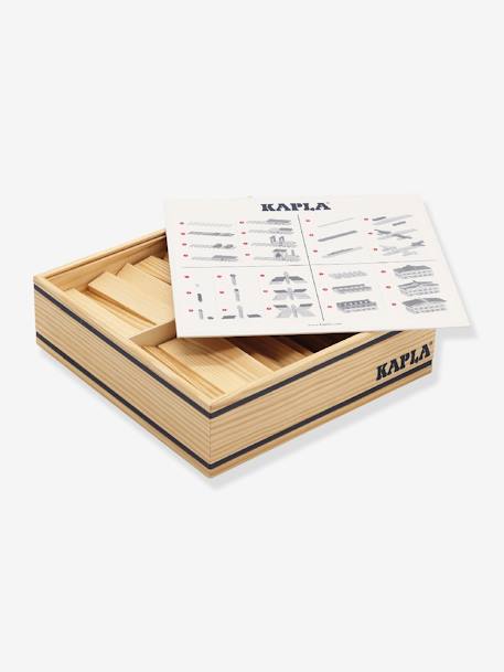 100-Piece Natural Building Block Box Set - KAPLA® beige 