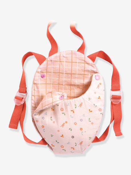 Baby Carrier - DJECO brown+rose 