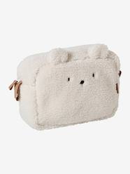 Nursery-Bathing & Babycare-Toiletry Bags-Sherpa Bear Toiletry Bag, Little Nomad