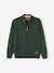 High Neck Jacket with Zip, for Boys Blue+GREEN DARK SOLID WITH DESIGN+White/Red 