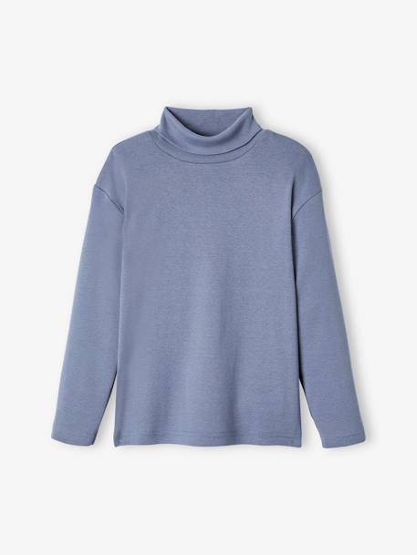 Pack of 3 Polo-Neck Tops BLUE MEDIUM TWO COLOR/MULTICOL+GREY DARK TWO COLOR/MULTICOL+GREY LIGHT MIXED COLOR 