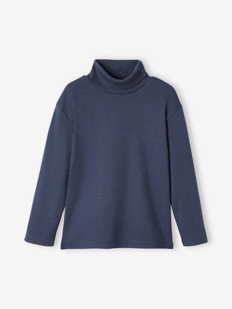 Pack of 3 Polo-Neck Tops BLUE MEDIUM TWO COLOR/MULTICOL+GREY DARK TWO COLOR/MULTICOL+GREY LIGHT MIXED COLOR 