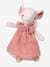 Little Mouse Soft Toy & Backpack for Baby Teeth WHITE MEDIUM SOLID WITH DESIGN 