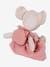 Little Mouse Soft Toy & Backpack for Baby Teeth WHITE MEDIUM SOLID WITH DESIGN 