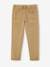 Worker Trousers, Easy to Slip On, for Boys BEIGE MEDIUM SOLID WITH DECOR+lichen+night blue 