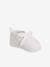 Soft Unisex Booties for Babies WHITE LIGHT SOLID 