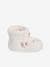 High-Top Unicorn Plush Slippers for Girls WHITE LIGHT SOLID WITH DESIGN 