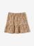Skirt with Printed Ruffle for Girls BEIGE MEDIUM ALL OVER PRINTED+BLUE DARK ALL OVER PRINTED 