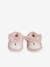 Plush Slippers for Girls PINK LIGHT SOLID WITH DESIGN 