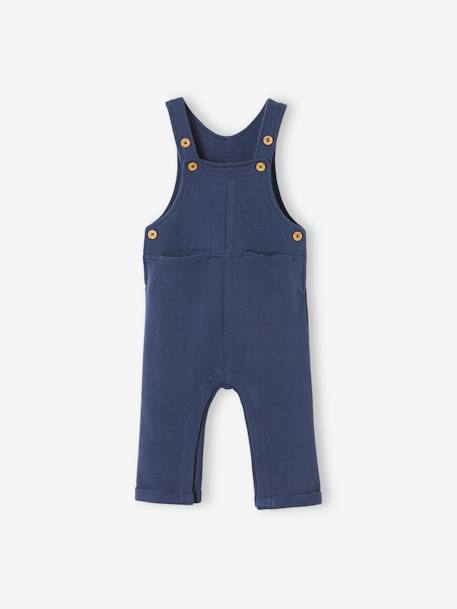 Fleece Dungarees for Babies BLUE DARK SOLID+green+GREY DARK MIXED COLOR 