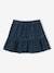 Corduroy Skirt with Ruffle, for Girls BLUE DARK ALL OVER PRINTED+GREEN MEDIUM ALL OVER PRINTED 