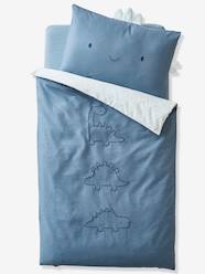 -Reversible Duvet Cover for Babies, Little Dino