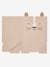 Tiger Wastepaper Basket in Foldable Cardboard BEIGE LIGHT SOLID WITH DESIGN 