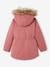 3-in-1 Parka with Hood for Girls GREEN DARK SOLID+grey green+navy blue+PURPLE MEDIUM SOLID 