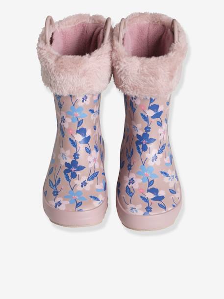 Printed Wellies for Girls, Designed for Autonomy PINK MEDIUM ALL OVER PRINTED 