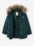 3-in-1 Parka with Hood for Girls GREEN DARK SOLID+navy blue+PURPLE MEDIUM SOLID 