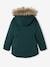 3-in-1 Parka with Hood for Girls GREEN DARK SOLID+navy blue+PURPLE MEDIUM SOLID 
