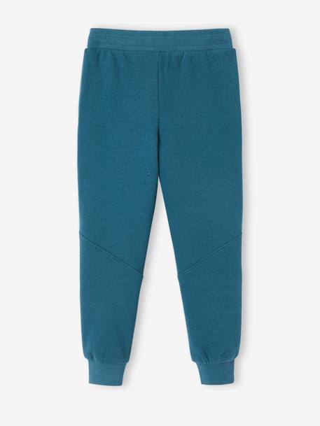 Athletic Joggers in Fleece for Boys anthracite+BLUE MEDIUM SOLID WITH DESIGN+chocolate+royal blue 