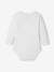 Pack of 5 Long Sleeve Bodysuits, Full-Length Opening, for Babies WHITE LIGHT TWO COLOR/MULTICOL 