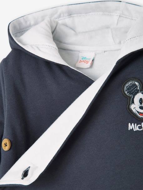 Mickey Mouse Jacket for Babies, by Disney® GREY DARK SOLID WITH DESIGN 