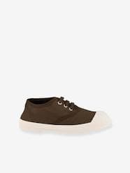 Cotton Canvas Trainers with Laces for Kids, by BENSIMON®