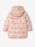 Lightweight Padded Coat with Cherry Print for Girls PINK MEDIUM ALL OVER PRINTED 