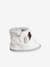 Pram Boots with Faux Fur for Babies ecru 