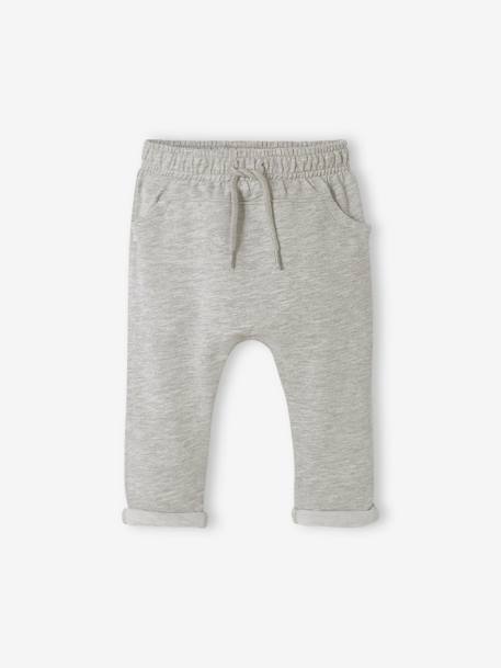 Baby Boys Fleece Trousers BEIGE LIGHT SOLID+caramel+Dark Blue+Green+GREY MEDIUM MIXED COLOR+Red+slate blue 