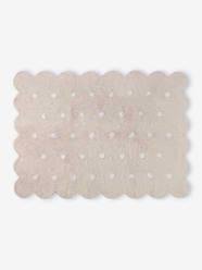 Bedding & Decor-Decoration-Rugs-Washable Cotton Rug, Biscuit, with Dots, by LORENA CANALS