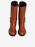 Leather Riding Boots for Girls camel 