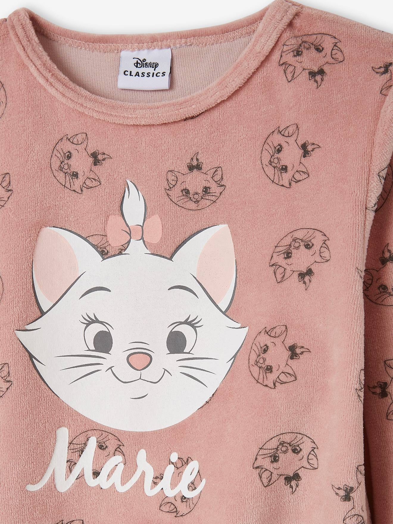 Marie of the Aristocats Velour Pyjamas for Girls, by Disney