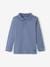 Pack of 2 Long-Sleeved Polo Shirts for Boys BLUE MEDIUM TWO COLOR/MULTICOL+Dark Blue+green+GREY MEDIUM TWO COLOR/MULTICOL 