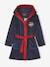 Harry Potter® Bathrobe for Boys BLUE DARK SOLID WITH DESIGN 